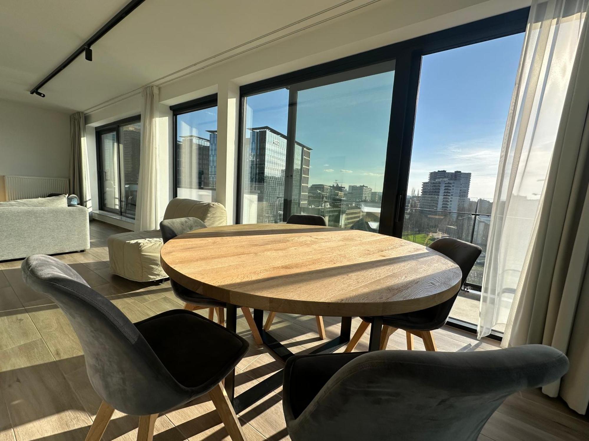 Penthouse Apartment In Brussels With Stunning View Exterior foto