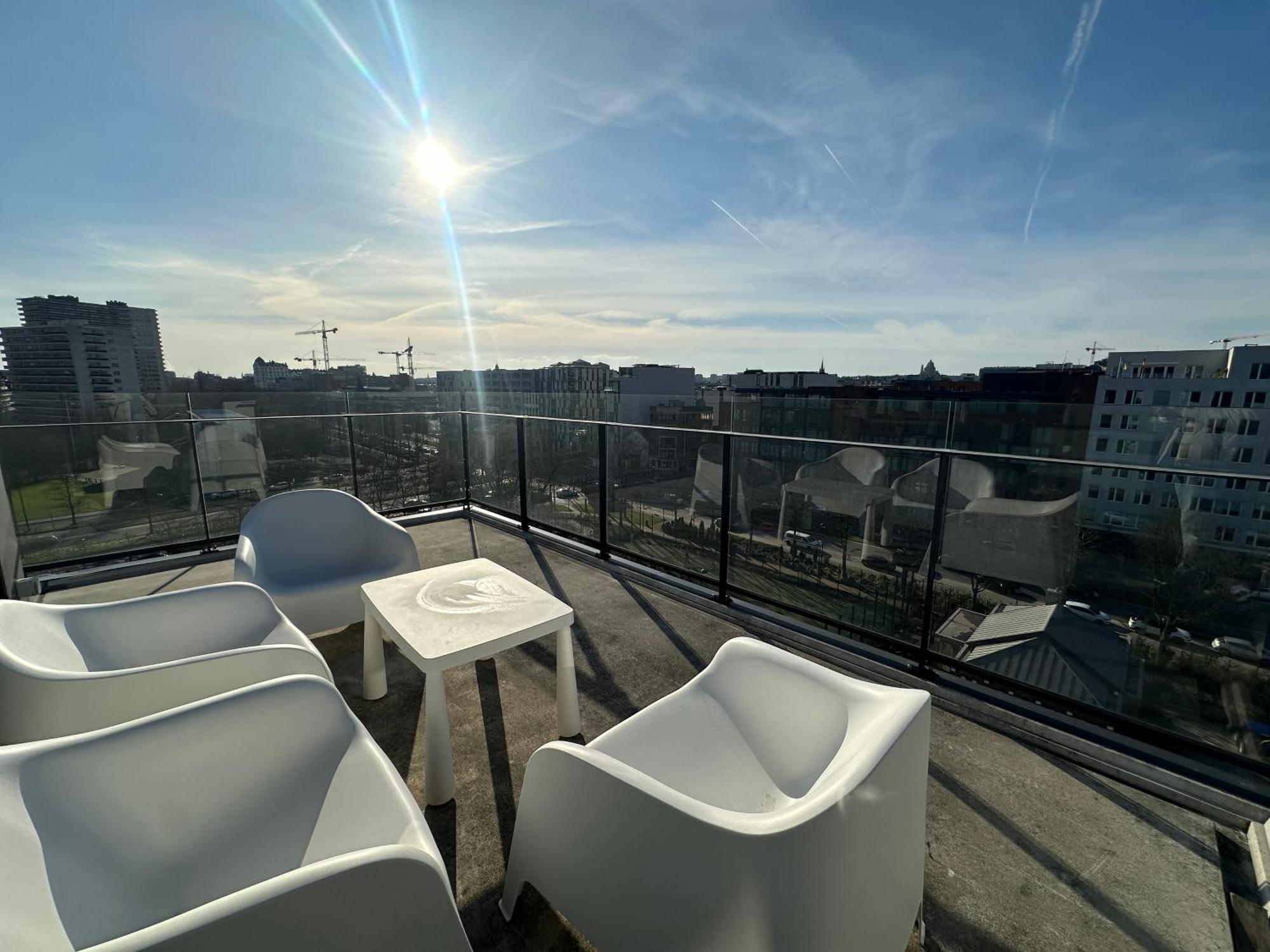 Penthouse Apartment In Brussels With Stunning View Exterior foto