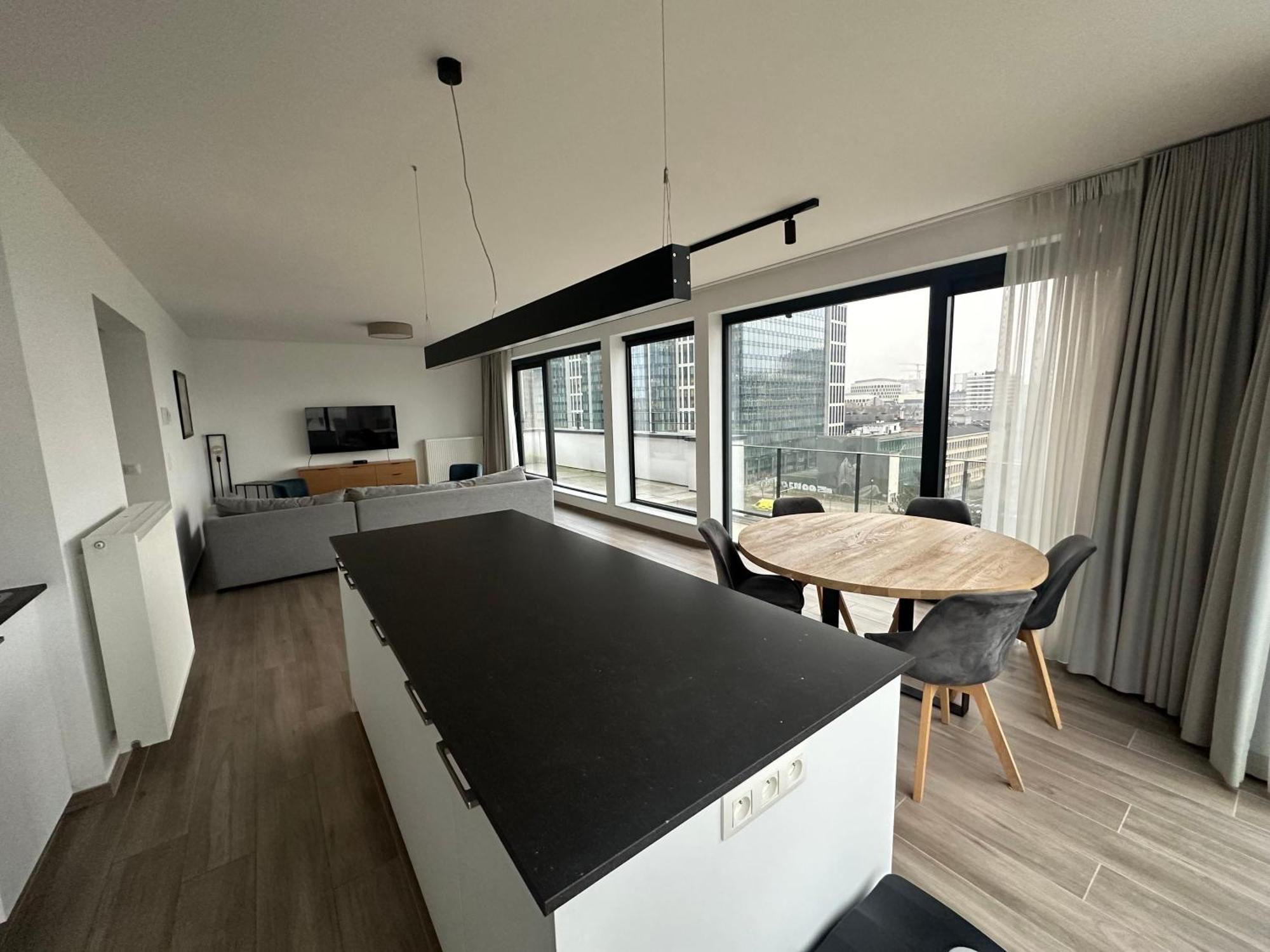 Penthouse Apartment In Brussels With Stunning View Exterior foto